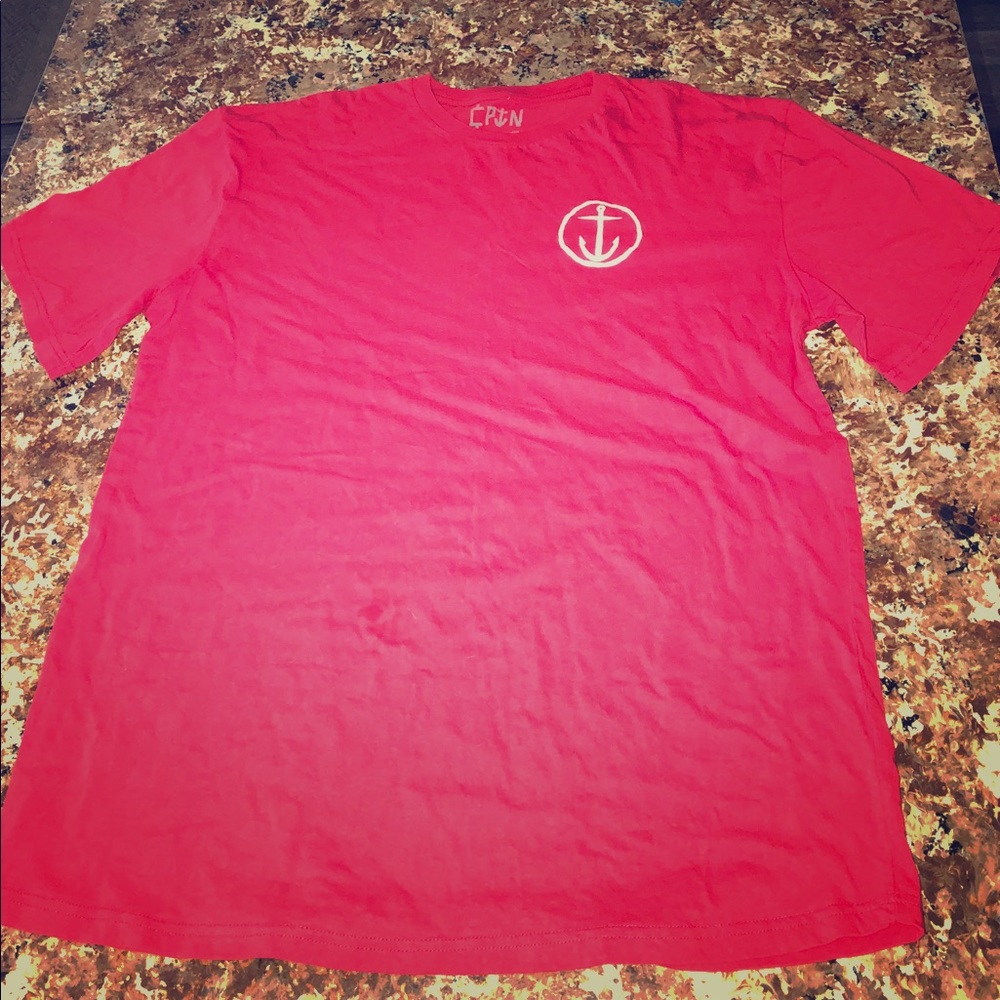 CPTN Captain deep red shirt XL NWOT